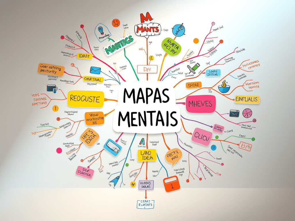 Mapas Mentais: Um Guia Completo para Organização Visual e Aprendizagem&nbsp;Eficaz
